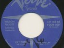 WILSON PICKETT on Verve —LET ME BE YOUR BOY— northern soul 45 | LISTEN
