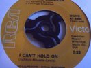 LORRAINE CHANDLER   I CAN'T HOLD ON ** US RCA 45