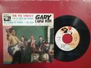 45t Ep rare GARY L'ANGE NOIR et ses Demons vinyl  original Twist Rock 1962