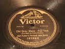 EARL FULLER'S FAMOUS JAZZ BAND Old Grey Mare/Beale St Blues VICTOR USA 78rpm