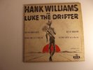 Hank Williams 45 EP Record Luke The Drifter w/ Sleeve X1047 MGM Early Country