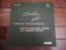 PHILIPS HI-FI STEREO - OISTRAKH OBORIN BEETHOVEN - COMPLETE VIOLIN SONATAS -4xLP