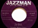 DEIRDRE WILSON TABAC Get Back VINYL 45 Funk Soul Beatles Mod Beat JAZZMAN Record
