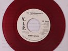 BOBBY TAYLOR: Oh, I've Been Blessed / Same 45 (dj, red wax, pressing bubbles th