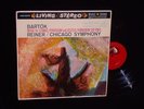 Fritz Reiner LP RCA LSC-2374 Bartok STEREO SD 1960  1S/1S