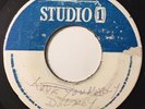 * DELROY WILSON Just Because Of You/I Love You Madly SKA Studio 1 Blank 45 HEAR