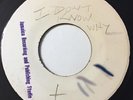 * DELROY WILSON I Don't Know Why RARE REGGAE COXSONE ORIGINAL JA Blank 45 HEAR