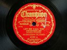 Nicholson's Players 78 RPM record, E- Champion 45193 Hillbilly
