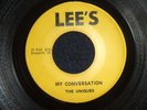 THE UNIQUES - MY CONVERSATION   (Reggae)  45