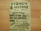 Search & Destroy # 2 original German Punk fanzine 1981 De Kommeniste Der Plan