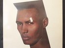 GRACE JONES Living My Life ISLAND Inner RARE MERCH INSERT UK 1st Press LP NM