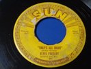 ELVIS PRESLEY That's all right SUN 209 Orig 1954 Pushmarks  + Glenn Reeves 45