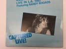 Ozzy Osbourne Live In L.A. 1982 Feat. Randy Rhoads  LP VINYL VGC