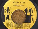 WILD FIRE - Check It Out /  ISLAND FUNK TRINIDAD 45 kalaloo