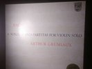 Bach 6 Sonatas and Partitas for Violin Solo Arthur Grumiaux Philips LP Box Set