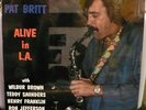 Pat Britt Alive In L.A. LP Original Catalyst CAT 7632 Factory Sealed Pressing