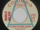 Crossover Soul 45 - Donald Wilson - I've Gotta Get Myself - Columbia - mp3