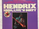 Jimi Hendrix High, Live N Dirty Rare Vintage Red Vinyl LP