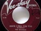 the SPANIELS 45 Baby come along with me/Since I fell for you VEEJAY doowop Ws469