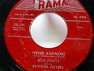 BOB DAVIES Rhythm Jesters 45 She'll Never Know RAMA Rockabilly Jr1075
