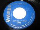 BLUES CHICAGO  Howlin Wolf   BACK DOOR MAN/ WANG DANG DOODLE CHESS 1777 VG+