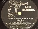 78 rpm Rare Hot Jazz Vocals by Billie Holiday on Mercury 89132 grade E-