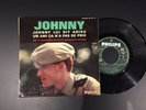 Johnny Hallyday Lui Dit Adieu 45 Tours Bandeau Noir Philips 437.007 No Promo