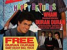 Wham  on Magazine Cover 1984    Duran Duran    Boy George   Ian McCulloch   Sade