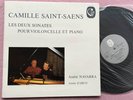 ANDRE NAVARRA & D'ARCO Saint-Saens ORIG Calliope stereo CAL 1818 FRA-1970s LP NM