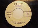 RARE WHITE LABEL 1ST PRESS DOO WOP 45 