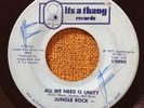 JUNGLE ROCK - All We Need Is Unity / Life is a gamble / RARE SOUL FUNK  45