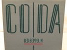 Led Zeppelin: Coda *Early Press* Vinyl LP Atlantic 1982