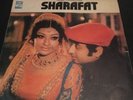 SHARAFAT-emi Pakistan Bollywood LP VINYL Record Soundtrack-Hindi-EMI-RARE-1975