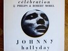 RARE JOHNNY HALLYDAY CELEBRATION LIVRE DISQUE EP 45T Philips Robert Morel 1968