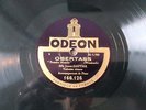 Jeanne GAUTIER , violin play  Obertass / berceuse  French 78 rpm  ODEON 166.126