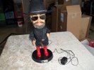 HANK WILLIAMS JR ANIMATED SINGING MUSICAL DOLL USED