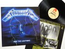 METALLICA - Ride the Lightning LP 1984 orig. MFN 27