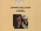 JOHNNY HALLYDAY CARMEL GOLDMAN J'oublierai ton nom, MAXI 45T MONO-FACE, Rare