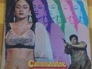 COMMANDER Bollywood Indian OST LP Moog Funk Sexy Killer Kalyanji Anandji NM Hear