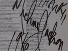 SIGNED BY MICHAEL JACKSON,THE JACKSONS - TRIUMPH LP 1980 PROMO EPIC EX