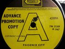 JOHN SCHROEDER - PHOENIX CITY - Rare 1967 UK Piccadily Demo 45