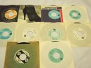 ROLLING STONES PROMO 45 RECORD LOT,WAITING ON A FRIEND, BEAST OF BURDEN,  10 PCS