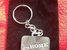 U2 GO HOME Slane Castle Key Ring & Pouch Promo Genuine Official