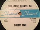 COUNT FIVE 'YOU MUST BELIEVE.. orig.1967 NZ/New Zealand 7