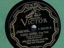 JELLY ROLL MORTON - FUSSY MABEL - VICTOR SCROLL 78 RPM