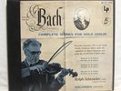 RARE Classical LP Set Rolph Schroeder BACH Sonatas & Partitas Columbia SL-189
