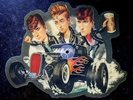 THE STRAY CATS SHE'S SEXY AND SEVENTEEN 17 SHAPED VINYL PICTURE PIC DISC 45