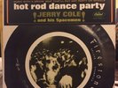 JERRY COLE & HIS SPACEMEN Hot Rod Dance Party LP orig. Capitol ST 2061 surf