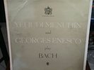 RARE Yehudi Menuhin and Georges Enesco Play BACH - Connoisseur Series WRC
