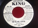 Jimmy Lee Prow You Tell Her I Stutter Shopping List KING 45 Rockabilly Hillbilly